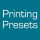 How to use the printing presets!