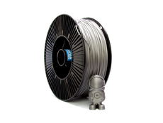 Silver NylonG Glass Fiber Filament - 2.85mm (3kg)