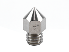 Micro-Swiss Plated Brass Wear Resistant Mk8 Nozzle - 1.75mm x 0.40mm