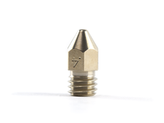 Micro-Swiss Plated Brass Wear Resistant Nozzle for Zortrax 3D Printers - 1.75mm x 0.40mm