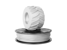 White PRO Series Flex - 1.75mm Flexible TPE (0.5kg)