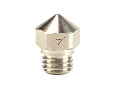 Micro-Swiss Plated Brass Wear Resistant MK10 Nozzle for Flashforge - 1.75mm x 0.40mm